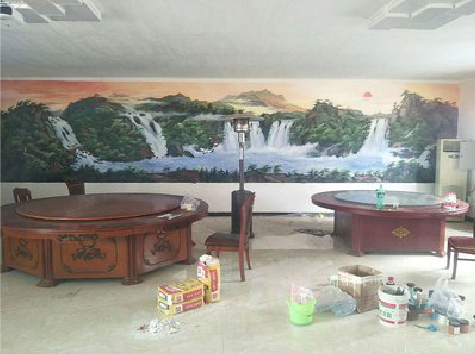 随州墙绘-写实风景