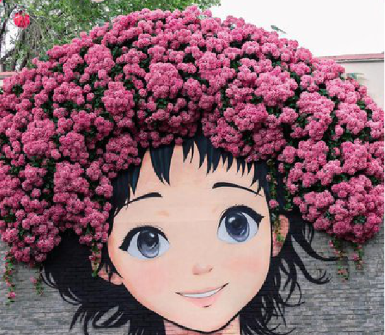 随州墙体彩绘-网红墙打卡