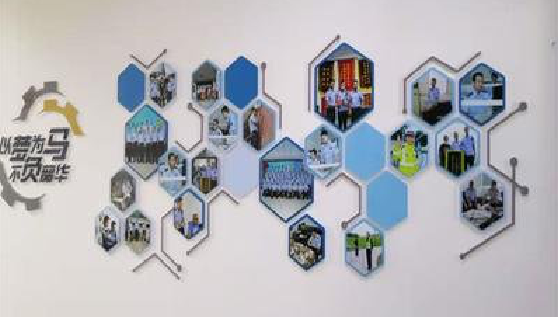 随州文化墙最常见的做法。