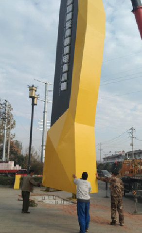 随州标识标牌的安装方法。