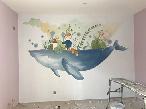 随州手绘墙的特点及优势。