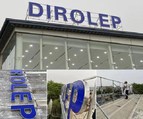 随州楼顶发光字安装的注意事项。